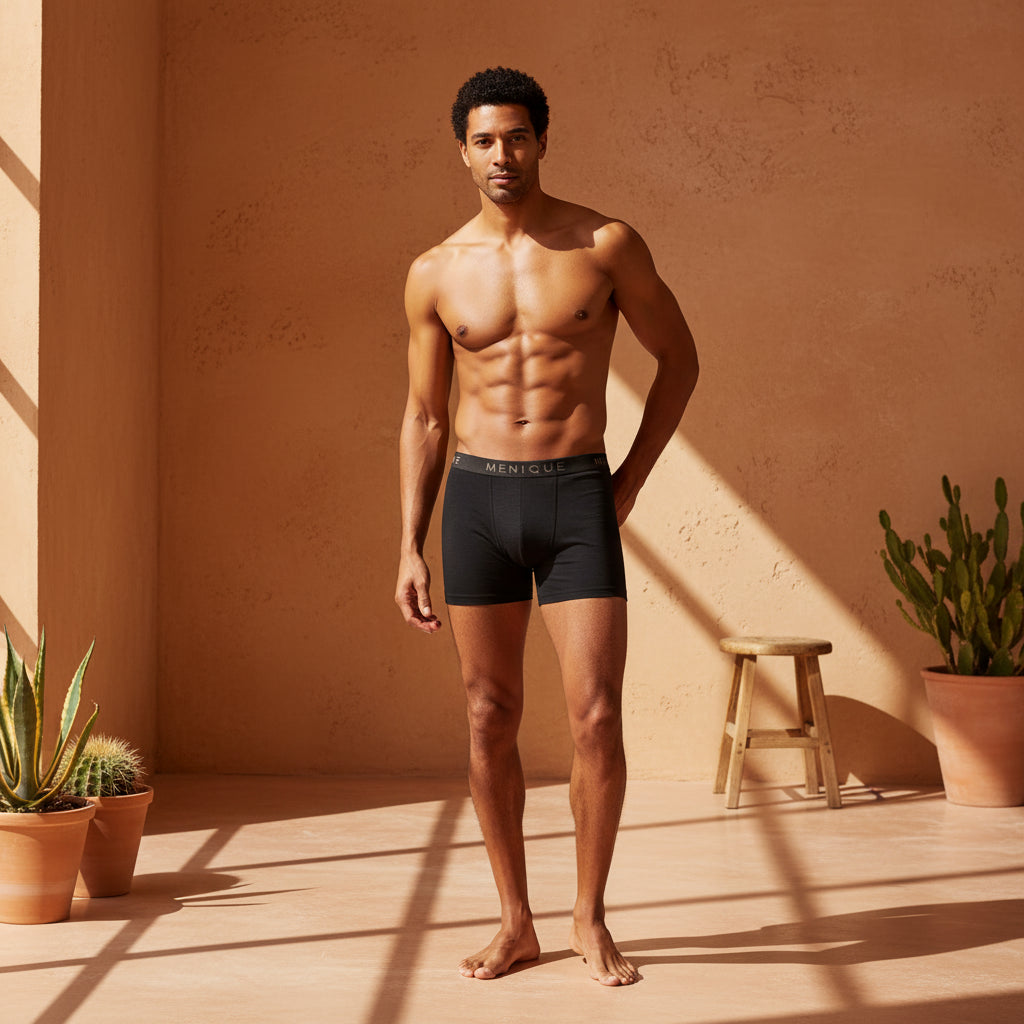 Men's Merino Wool Short Boxer Brief
